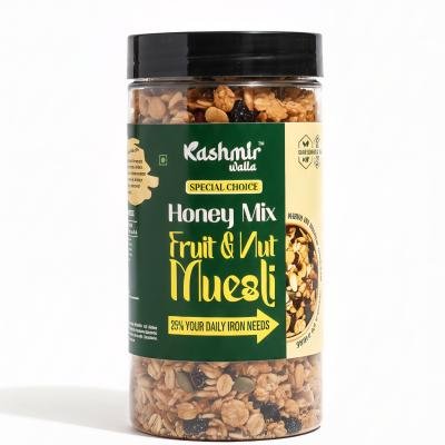 Fruit & Nut Honey Mix Muesli – Premium Energy Breakfast by Kashmir Walla