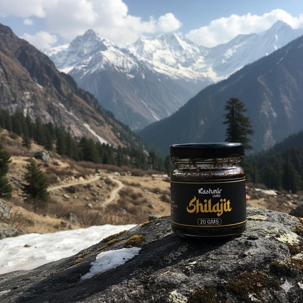 Himalayan Shilajit: Benefits, Dosage, Gym Use, and Shilajit vs Capsules — Complete Guide by Kashmirwalla